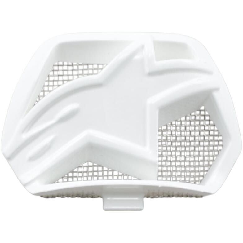 Alpinestars Supertech M8/M10 MX Helmet Chin Vent Gloss White