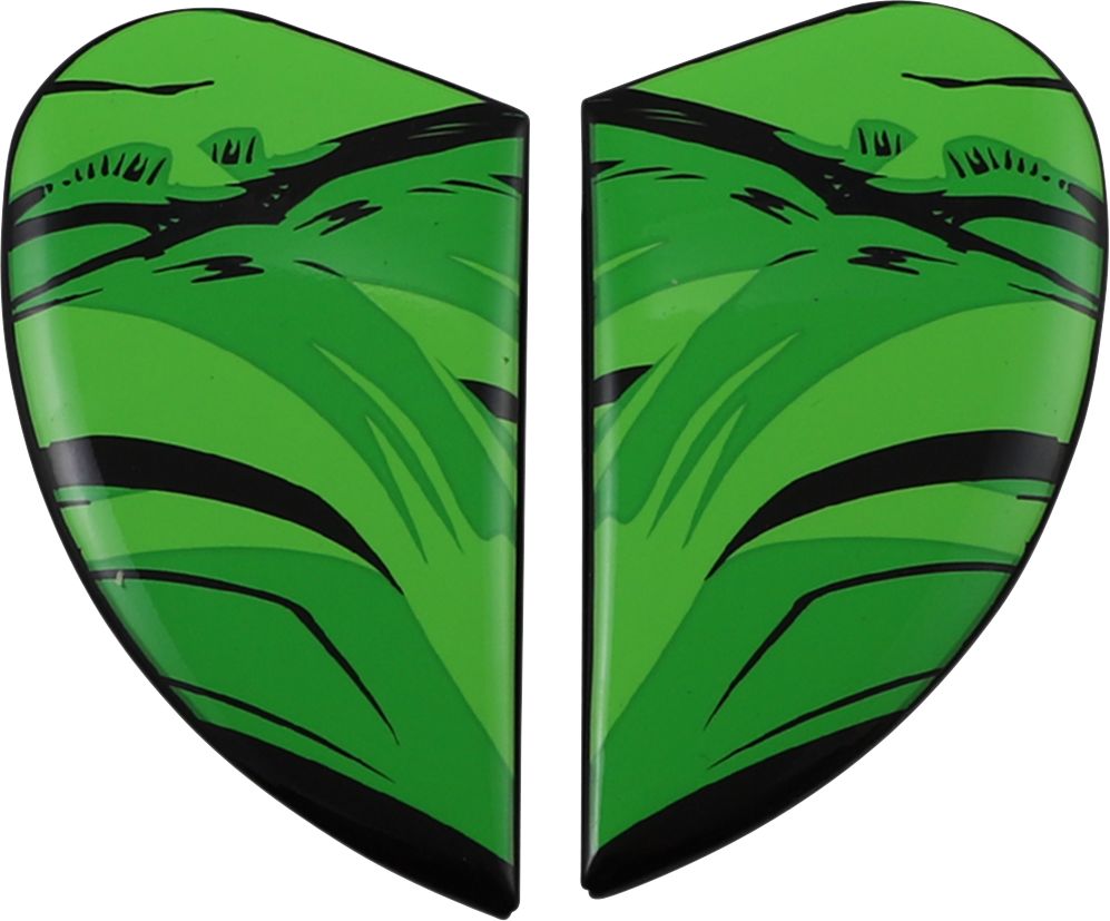 Icon Side Plates For Airform Manik`R Green Helmet