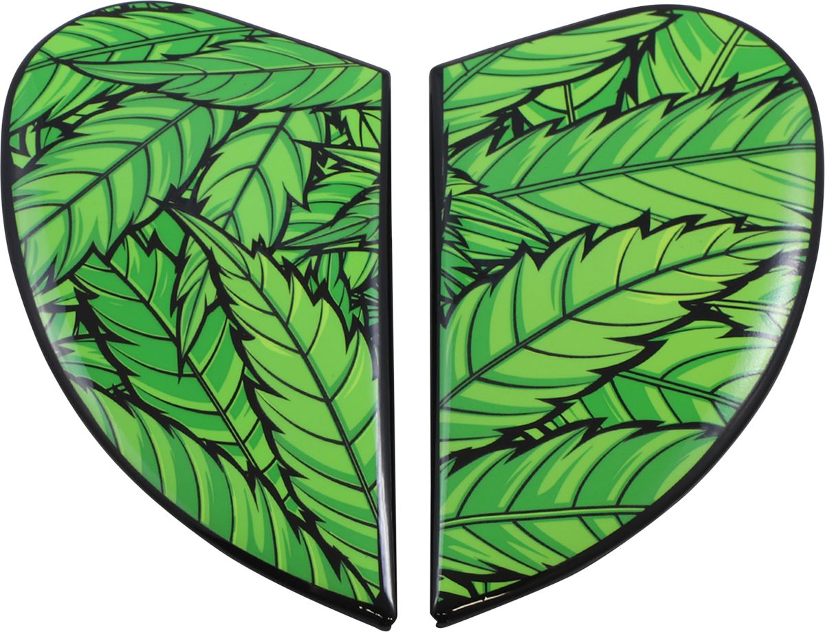 Icon Side Plates For Airform Ritemind Glow Green Helmet