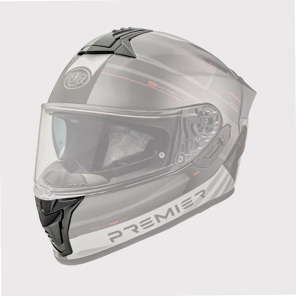 Premier Evoluzione Helmet Vent Kit Matt Black