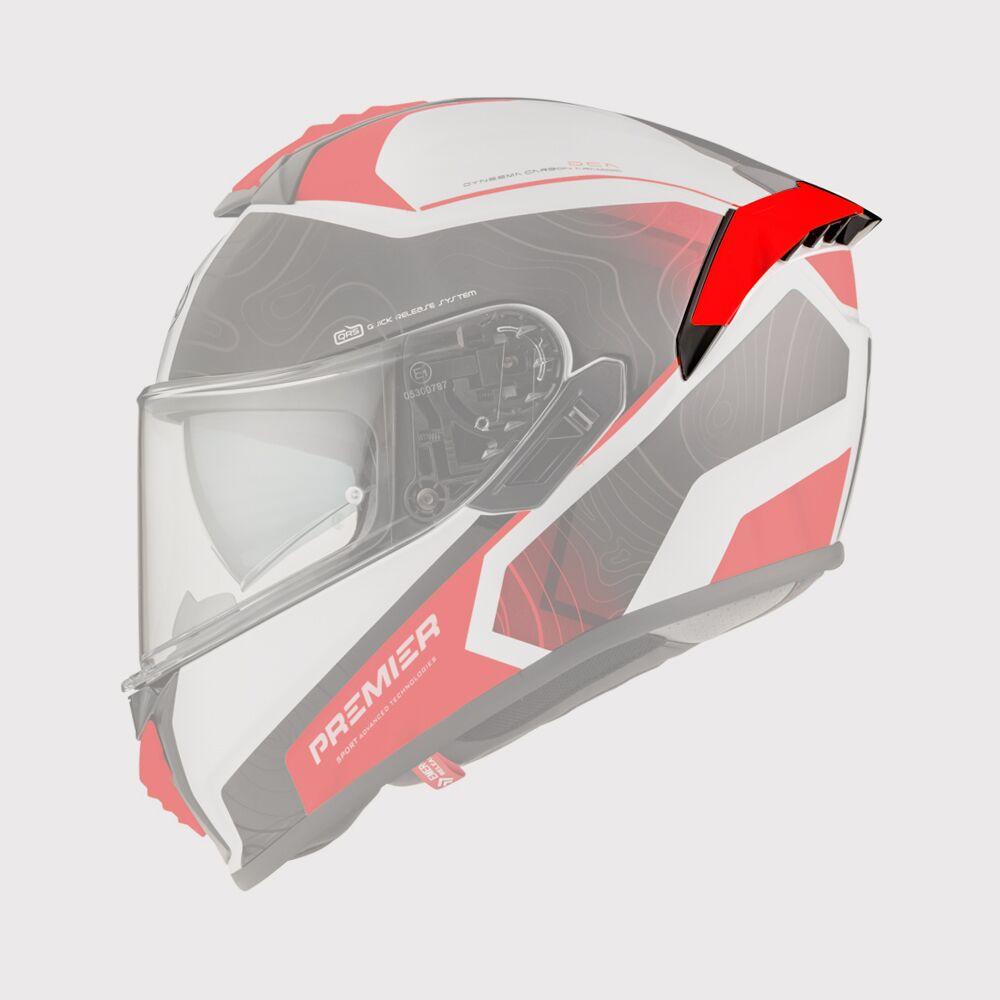 Premier Evoluzione Helmet Spoiler Matt Red