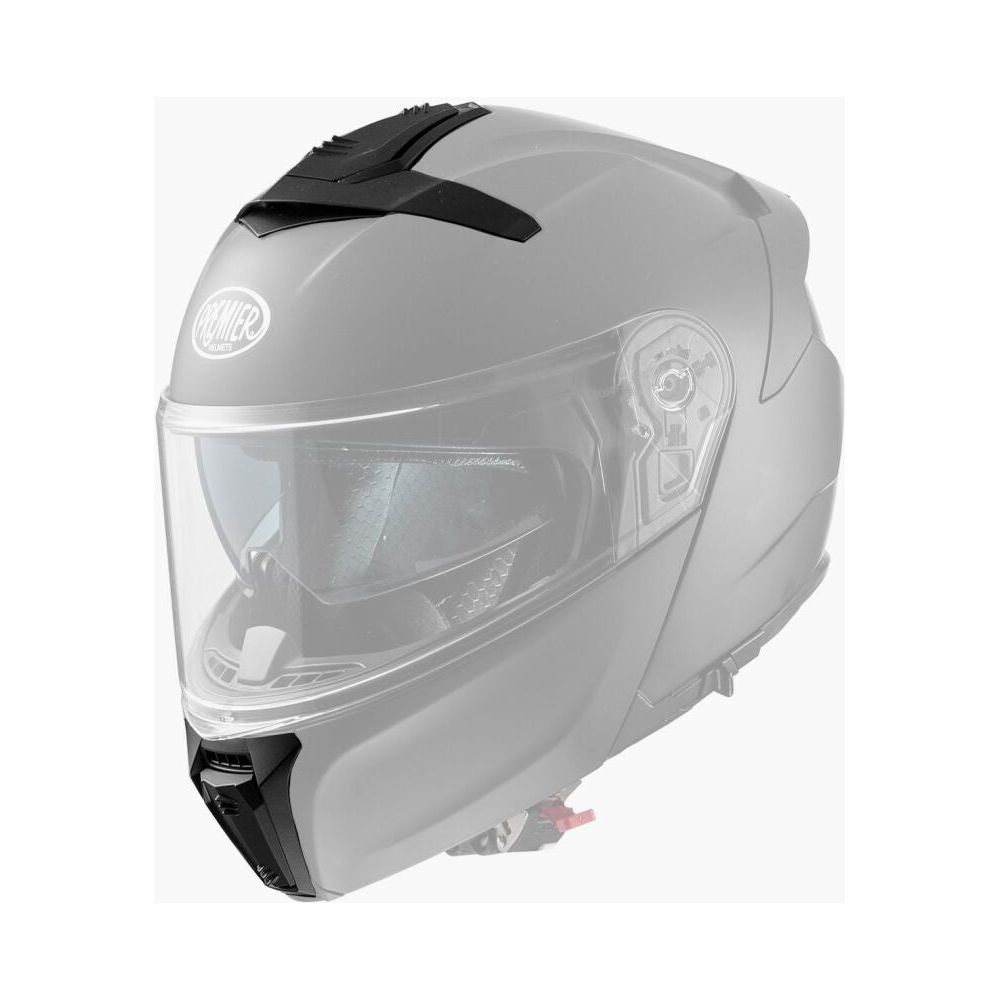 Premier Legacy GT Helmet Vent Kit Matt Black