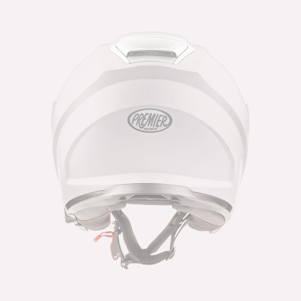 Premier Dokker U8 Helmet Vent Kit Matt White  - FREE UK Delivery - Moto Central