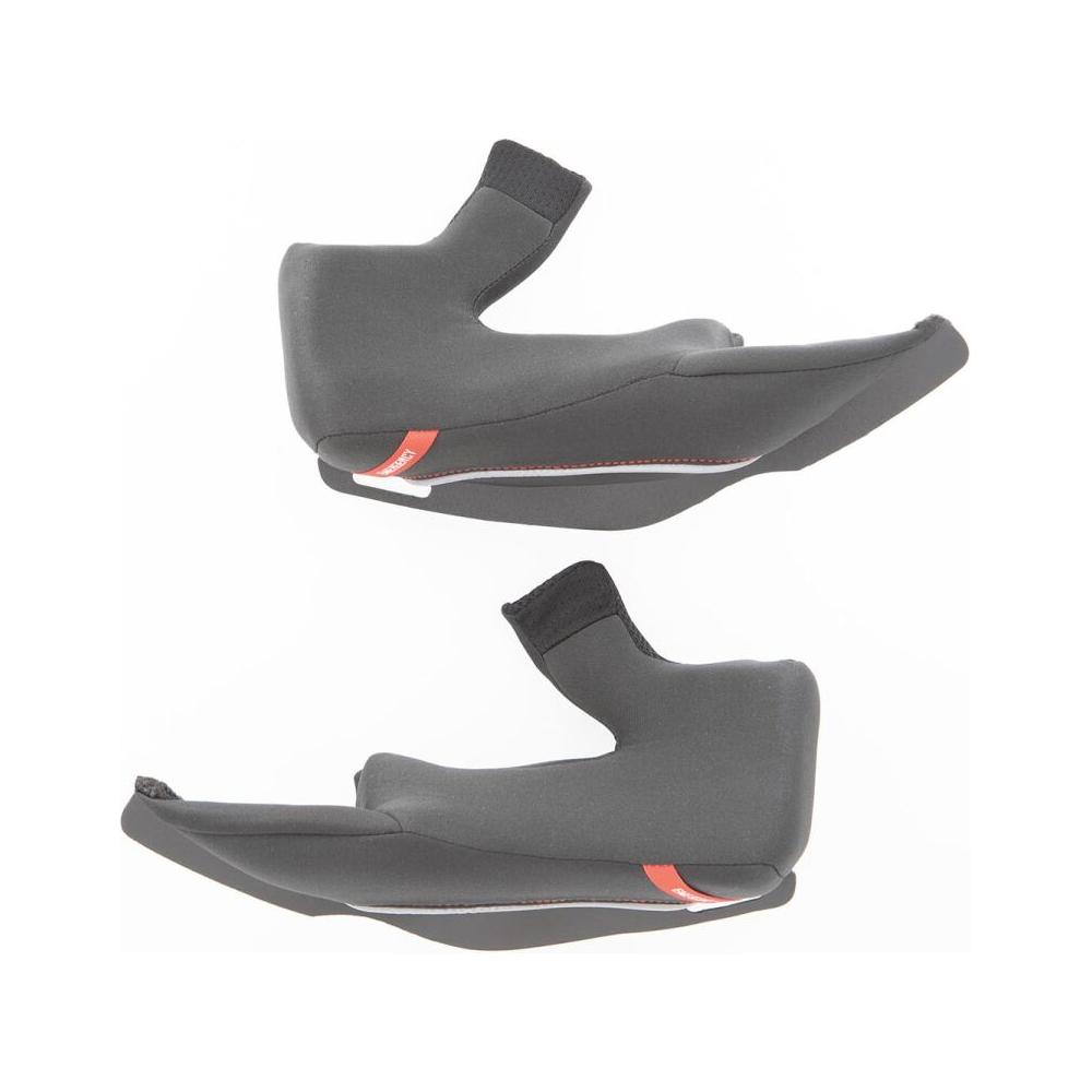 Premier Hyper Helmet Cheek Pads Grey / Red