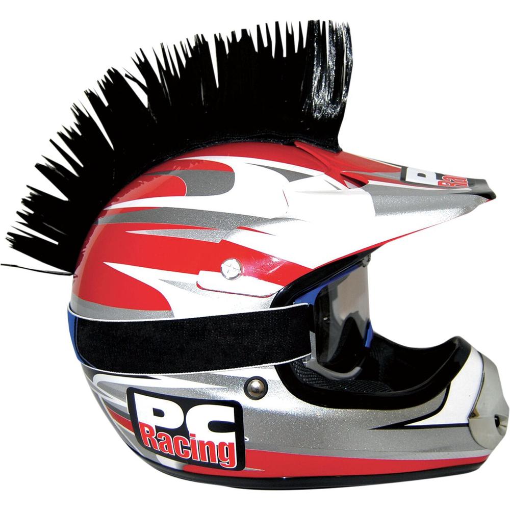 PC Racing Universal Mohawk For Helmets Black