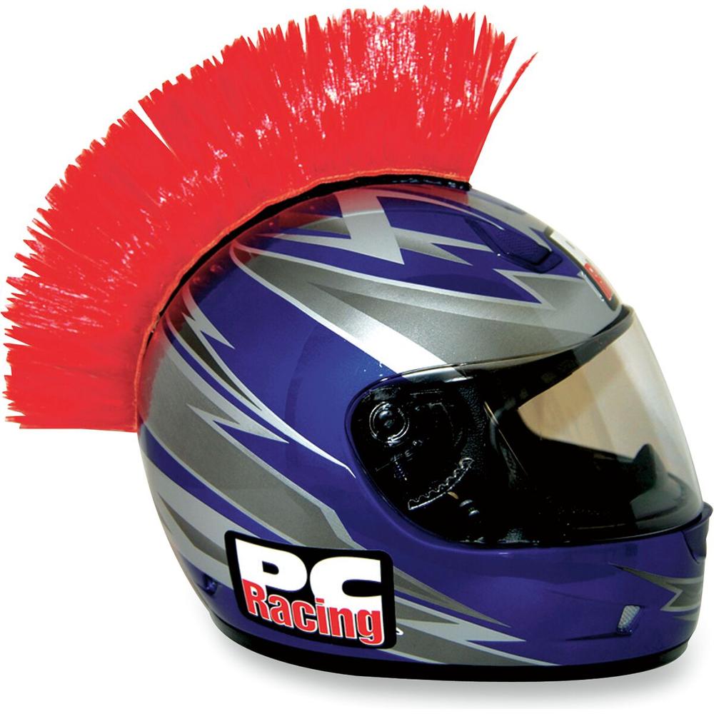 PC Racing Universal Mohawk For Helmets Red