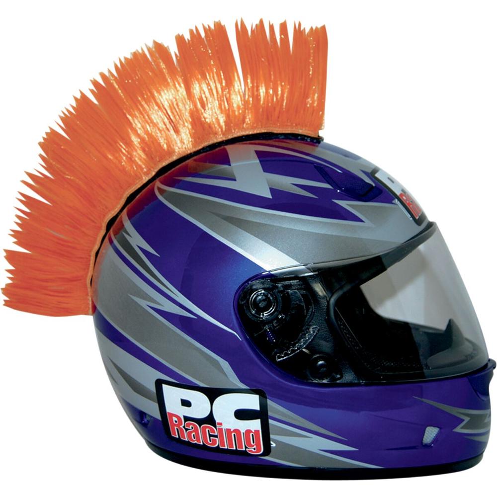 PC Racing Universal Mohawk For Helmets Orange