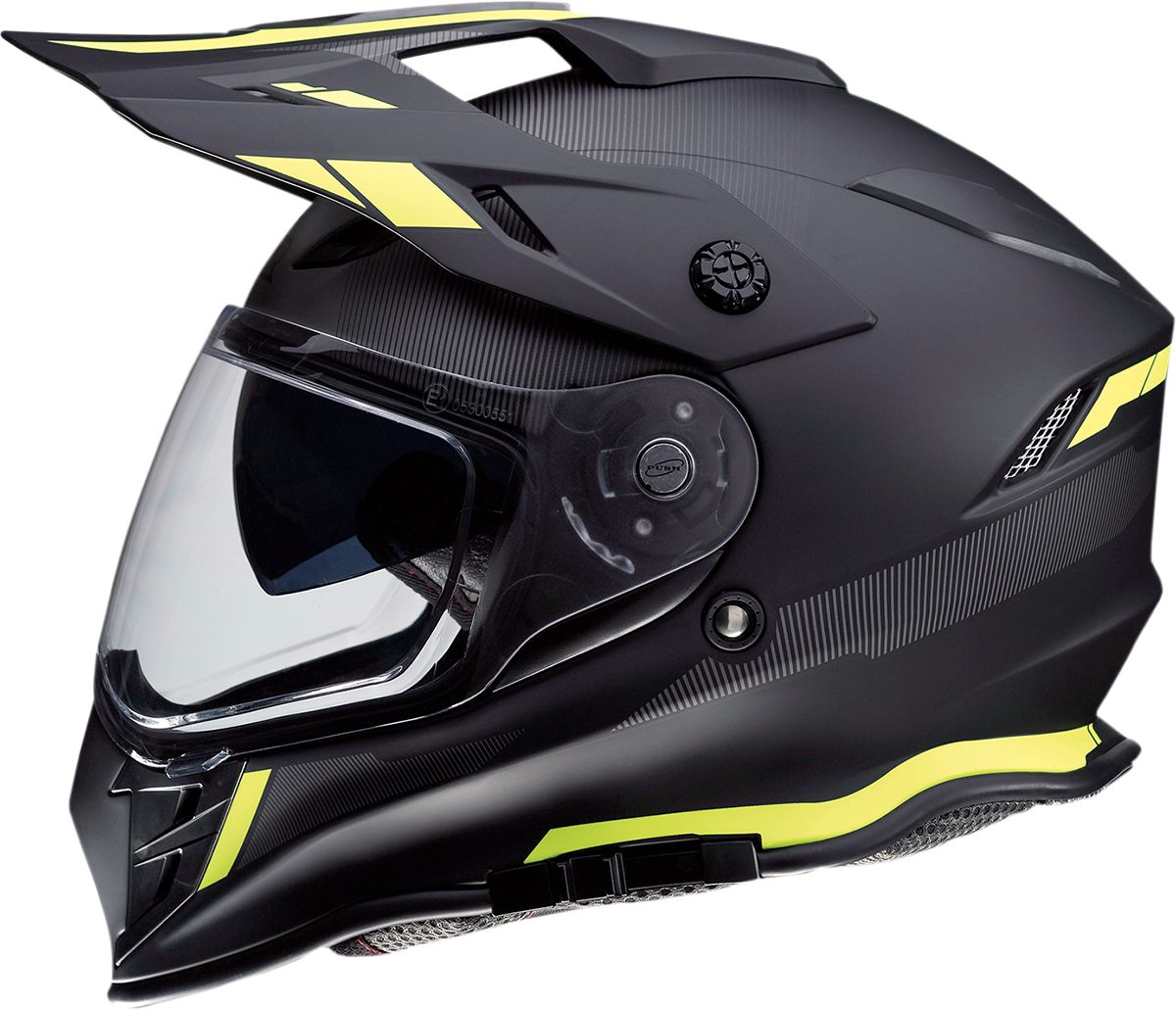 Z1R Range Uptake Helmet Black / Hi-Viz Yellow