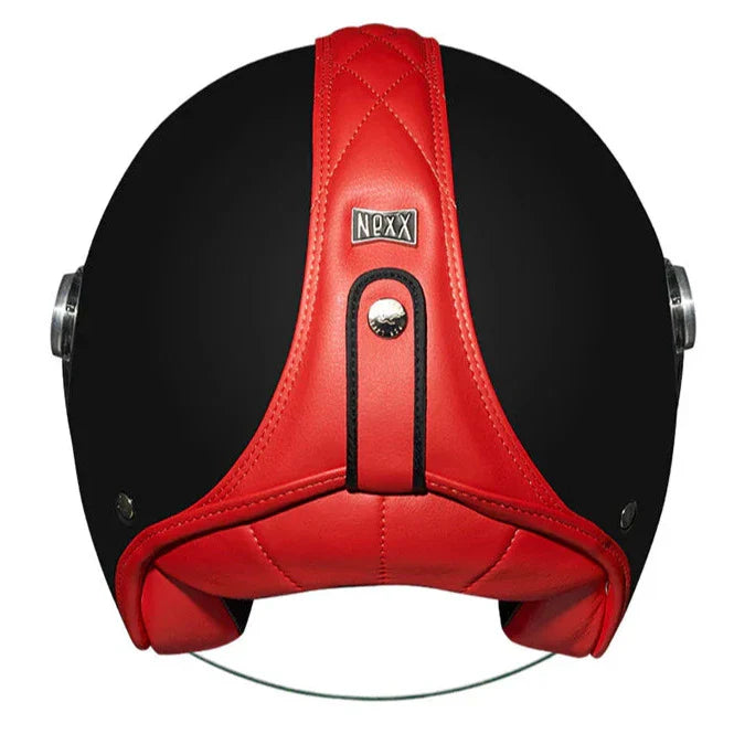 Nexx X.G30 Cult SV Open Face Helmet Black / Red - FREE UK Shipping, FREE 365 Day Returns | Moto Central