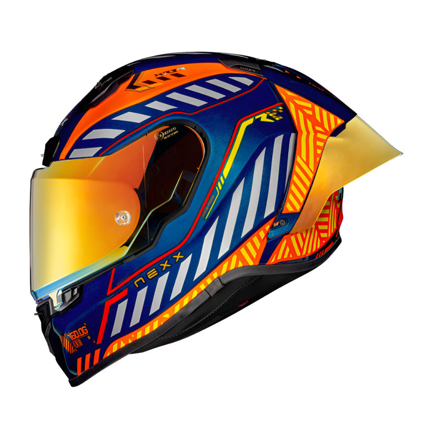 Nexx X.R3R Out Brake Full Face Helmet Orange