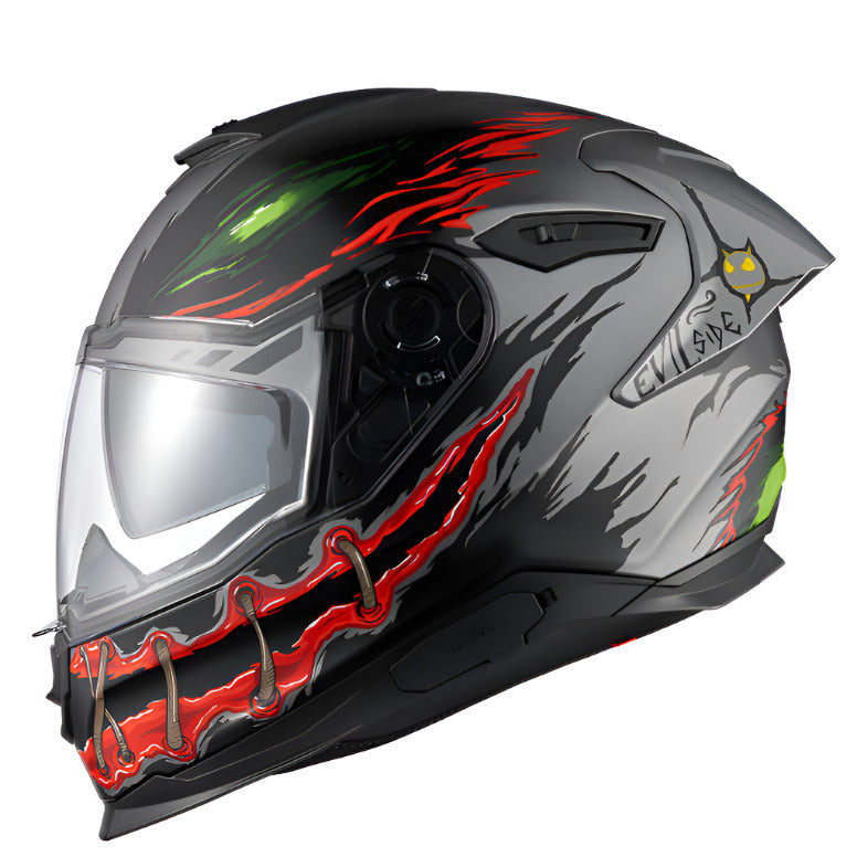 Nexx Y.100R Night Rider Full Face Helmet Matt Titanium