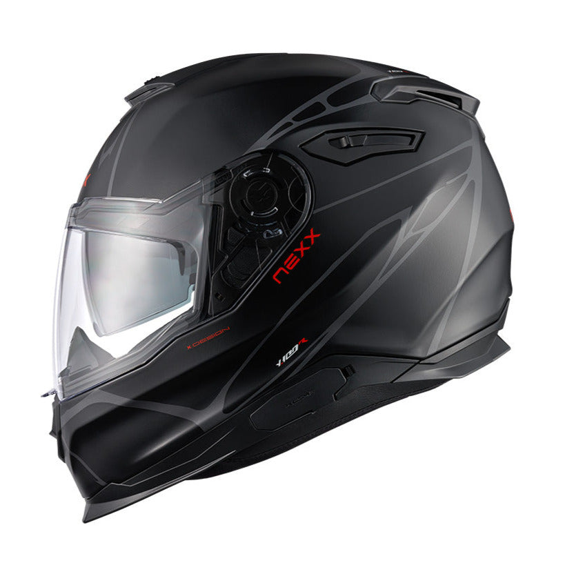 Nexx Y.100 B-Side Full Face Helmet Matt Black / Grey