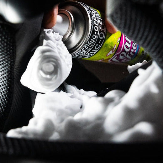 Muc-Off Foam Fresh Cleaner For Helmet - FREE UK Shipping, FREE 365 Day Returns | Moto Central