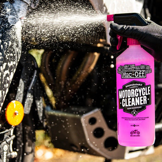 Muc-Off Nano Tech Motorcycle Cleaner With Trigger - 1 Litre - FREE UK Shipping, FREE 365 Day Returns | Moto Central