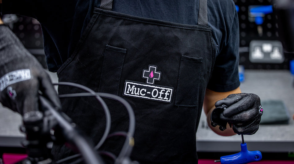 Muc-Off Apron  - FREE UK Shipping, FREE 365 Day Returns | Moto Central