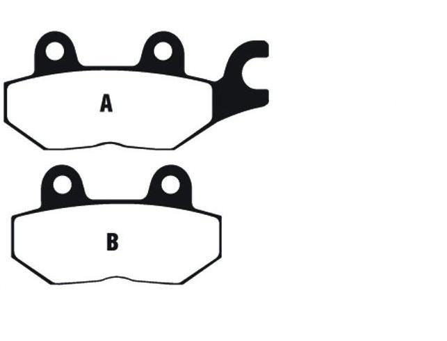 EBC FA215/2 Organic Rear Left Brake Pads