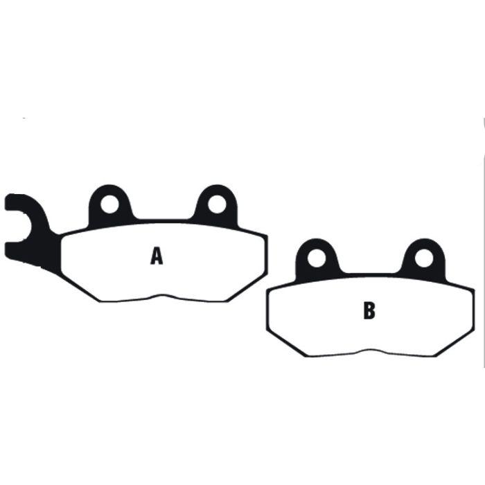 EBC FA214V Semi-Sintered Front Left Brake Pads