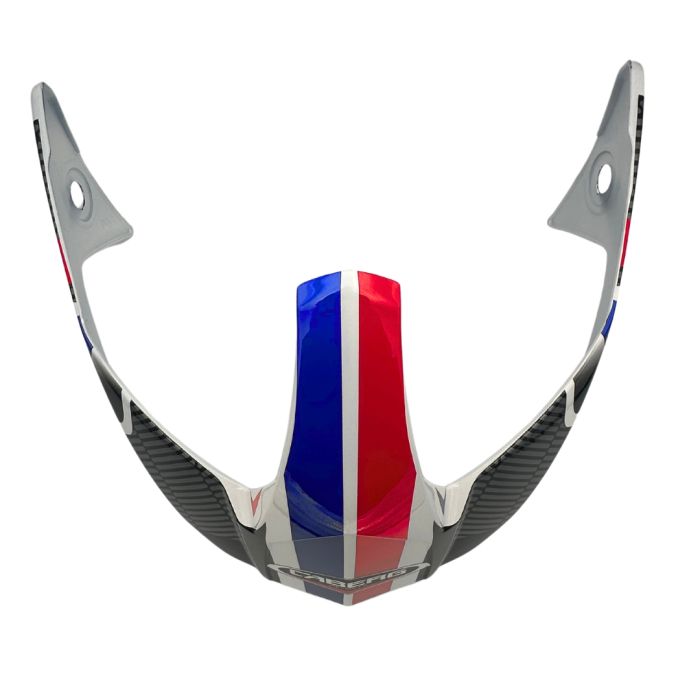 Caberg Peak White / Blue / Red X-Trace Savana Helmet