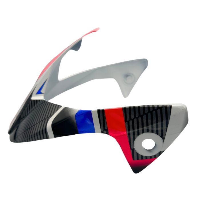 Caberg Peak White / Blue / Red X-Trace Savana Helmet