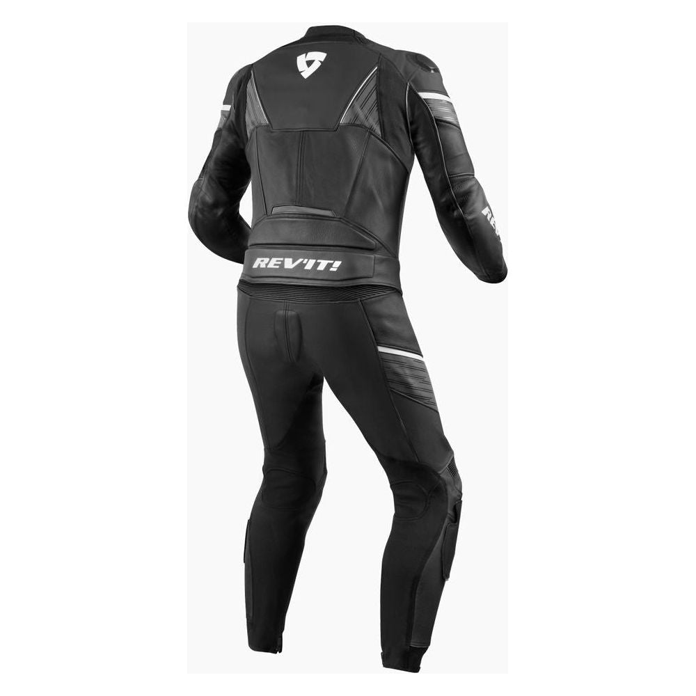 Revit Combi Beta Two Piece Leather Suit Black / White