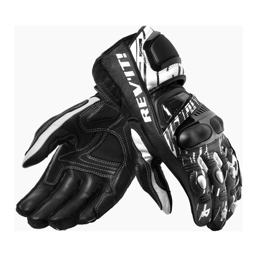 Revit Quantum 2 Leather Gloves White / Black