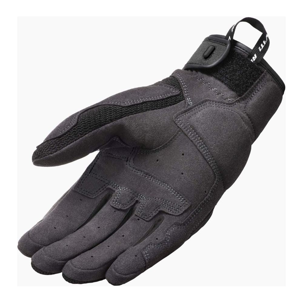 Revit Volcano Mesh Textile Gloves Black