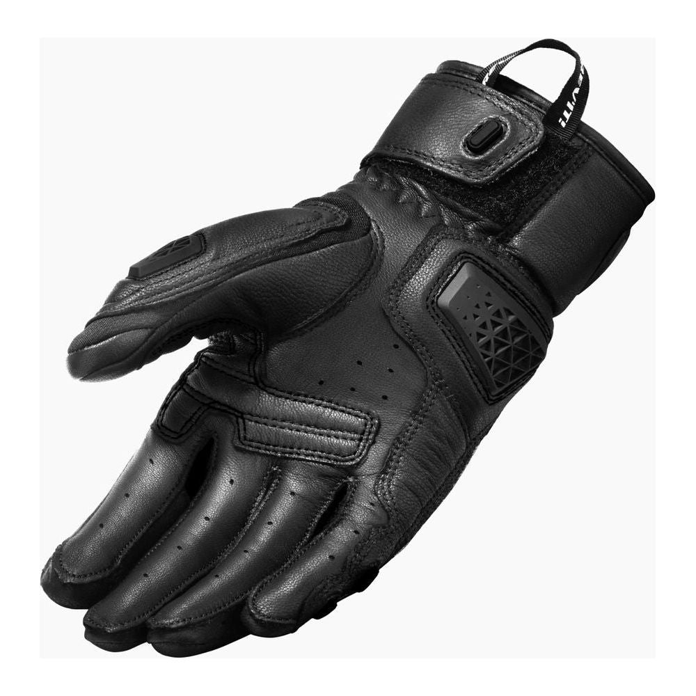 Revit Sand 4 Textile Gloves Black / Black