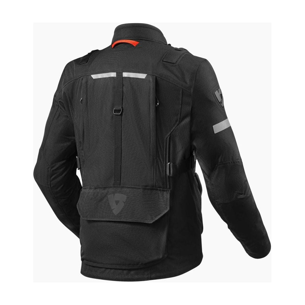 Revit Sand 4 H2O Textile Jacket Black - FREE UK Shipping, FREE 365 Day Returns | Moto Central