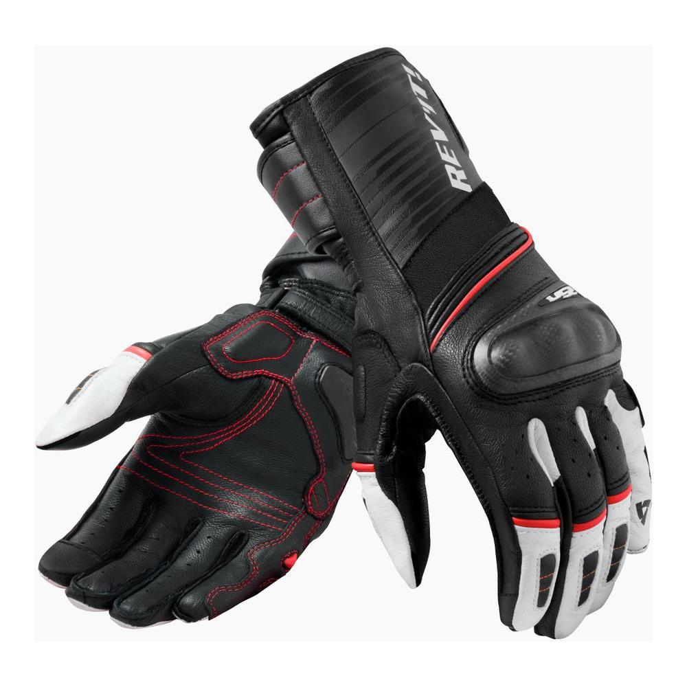 Revit RSR 4 Leather Gloves Black / White