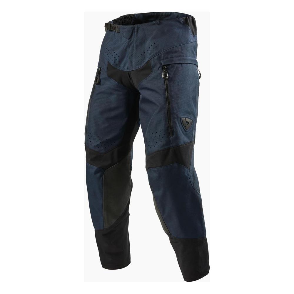 Revit Peninsula In Boot Textile Trouser Dark Navy