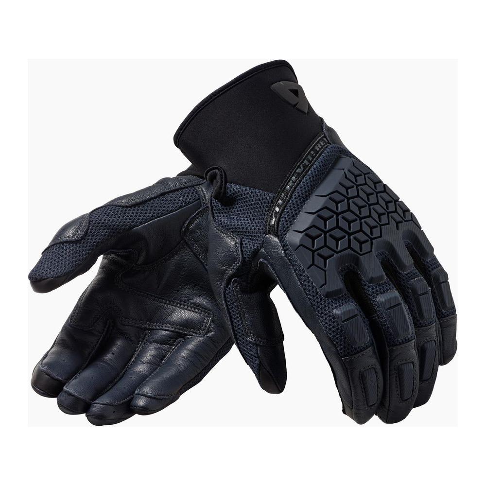 Revit Caliber Leather Gloves Dark Navy