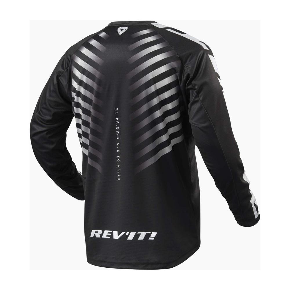 Revit Rough MX Jersey Black / White