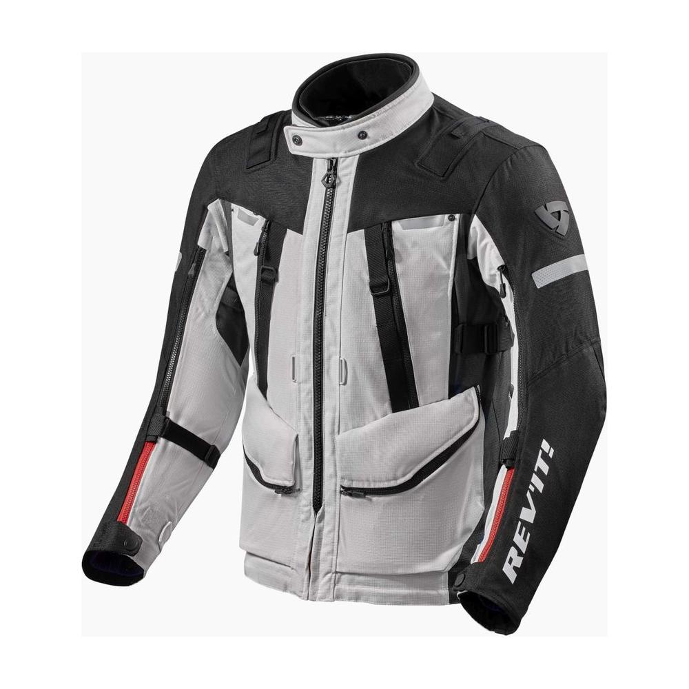 Revit Sand 4 H2O Textile Jacket Silver / Black