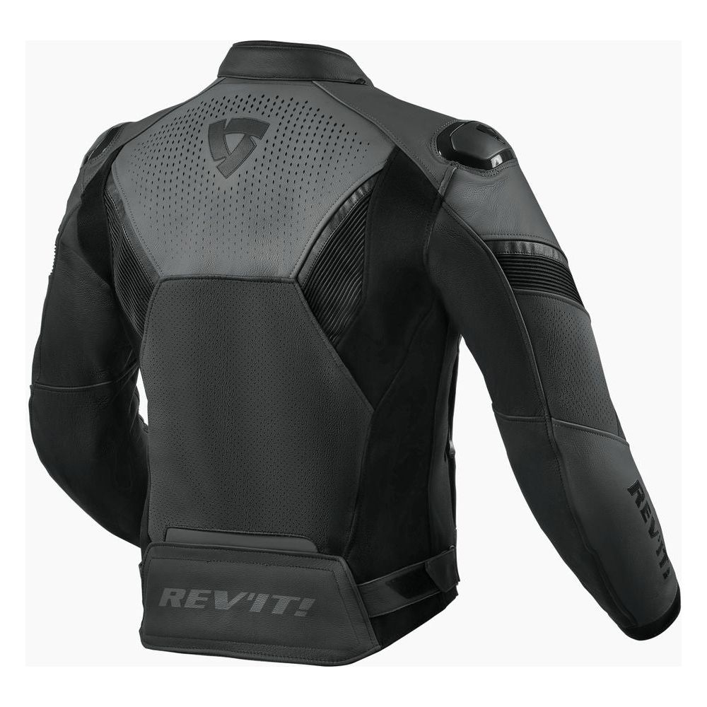 Revit Matador Leather Jacket Black / Anthracite