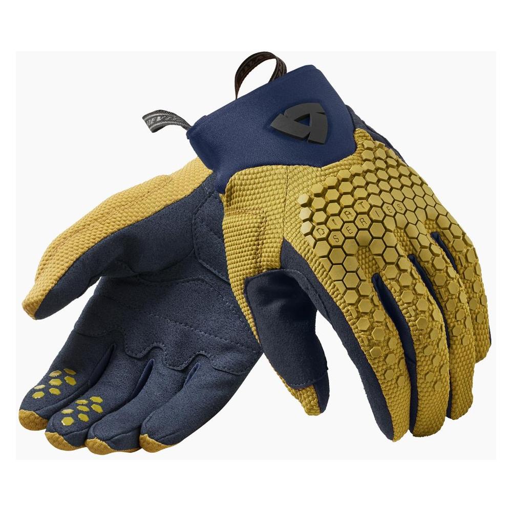 Revit Massif Textile Gloves Ocher Yellow