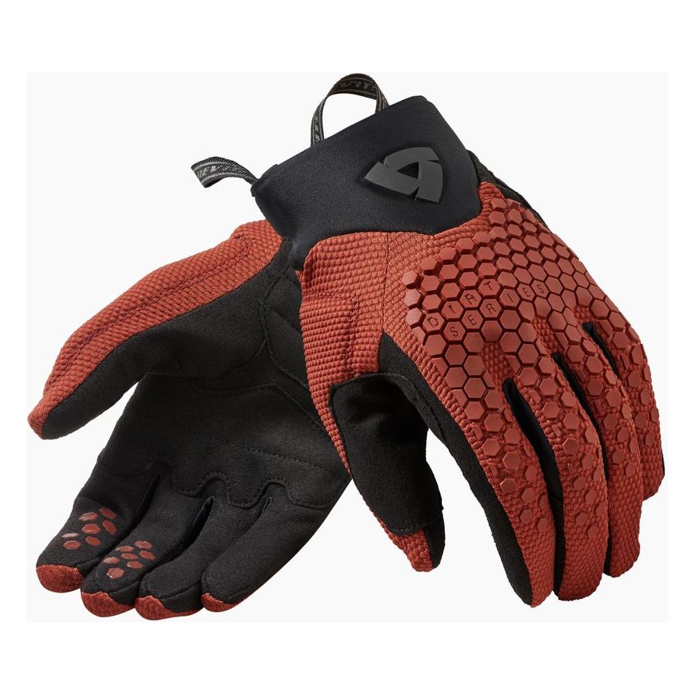 Revit Massif Textile Gloves Burgundy Red