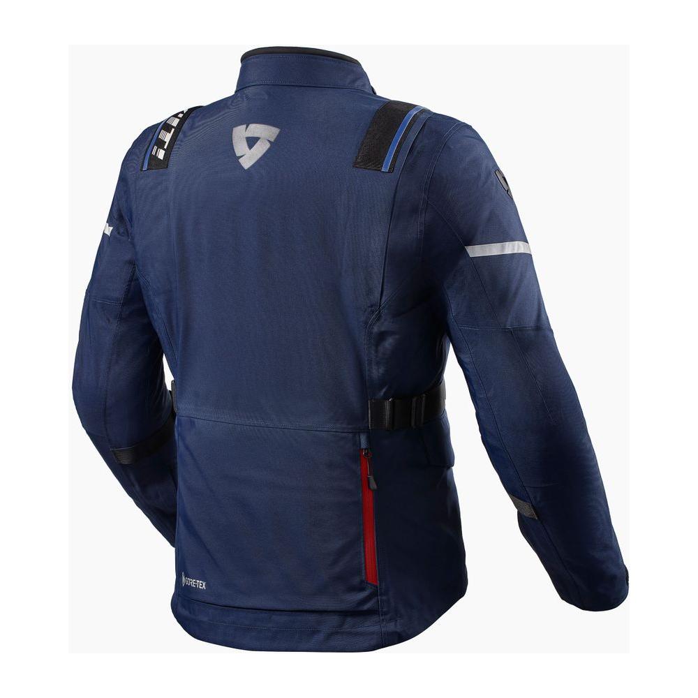 Revit Vertical Gore-Tex Jacket Dark Blue - FREE UK Shipping, FREE 365 Day Returns | Moto Central