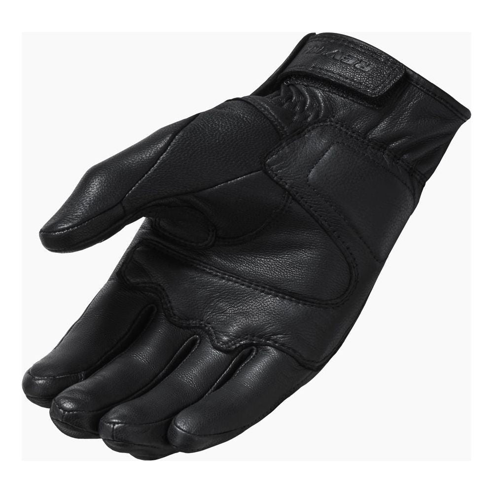 Revit Hawk Leather Gloves Black