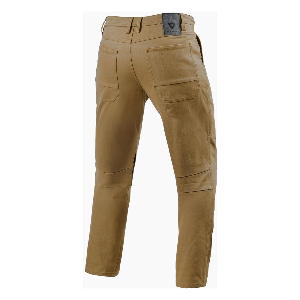 Revit Davis Tapered Fit Denim Jeans Dark Camel - FREE UK Shipping, FREE 365 Day Returns | Moto Central