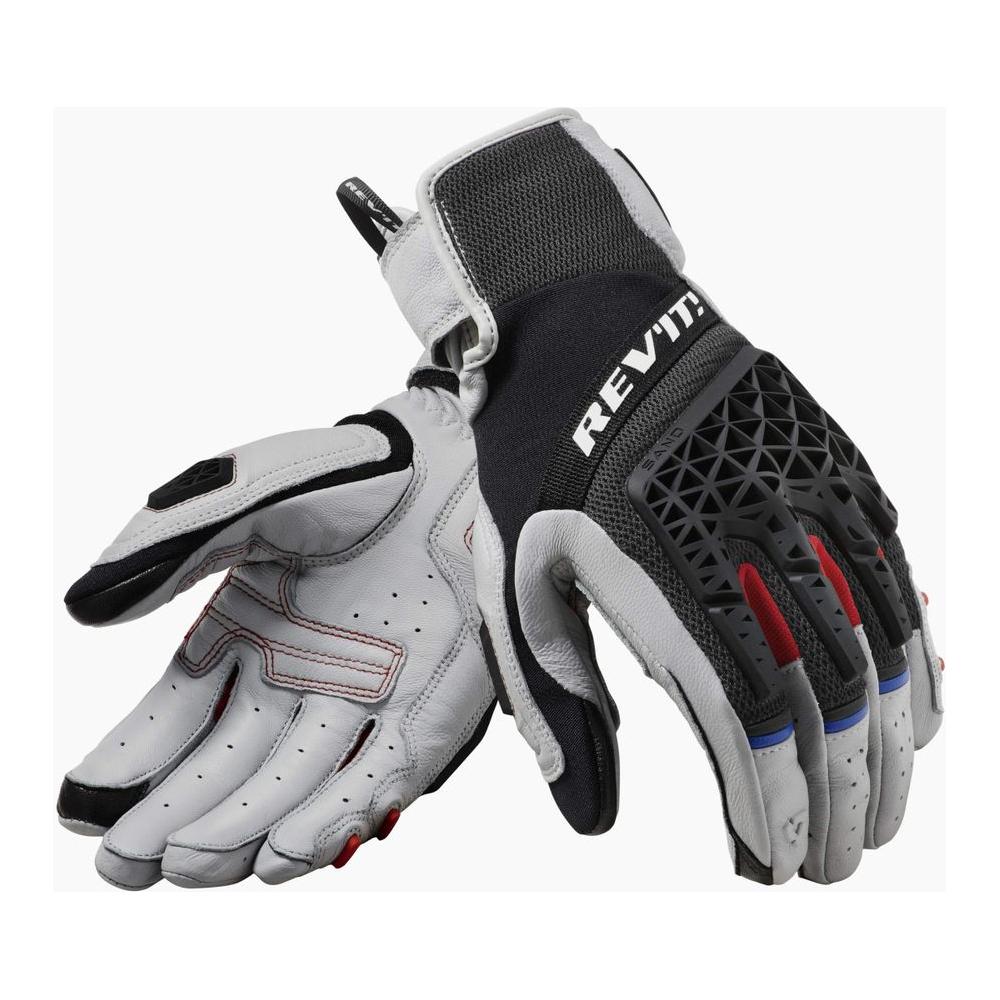 Revit Sand 4 Textile Gloves Light Grey / Black