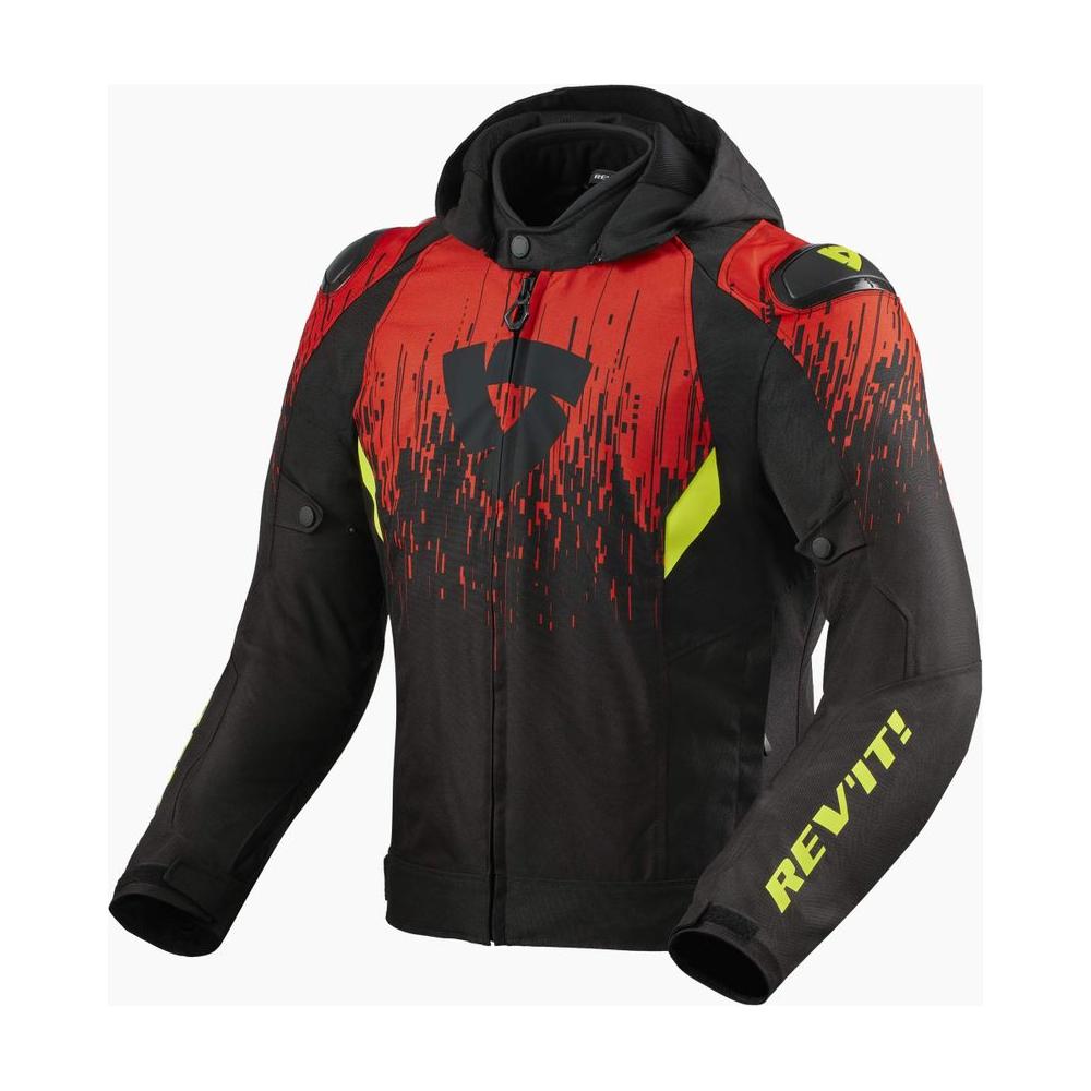 Revit Quantum 2 H2O Textile Jacket Black / Red