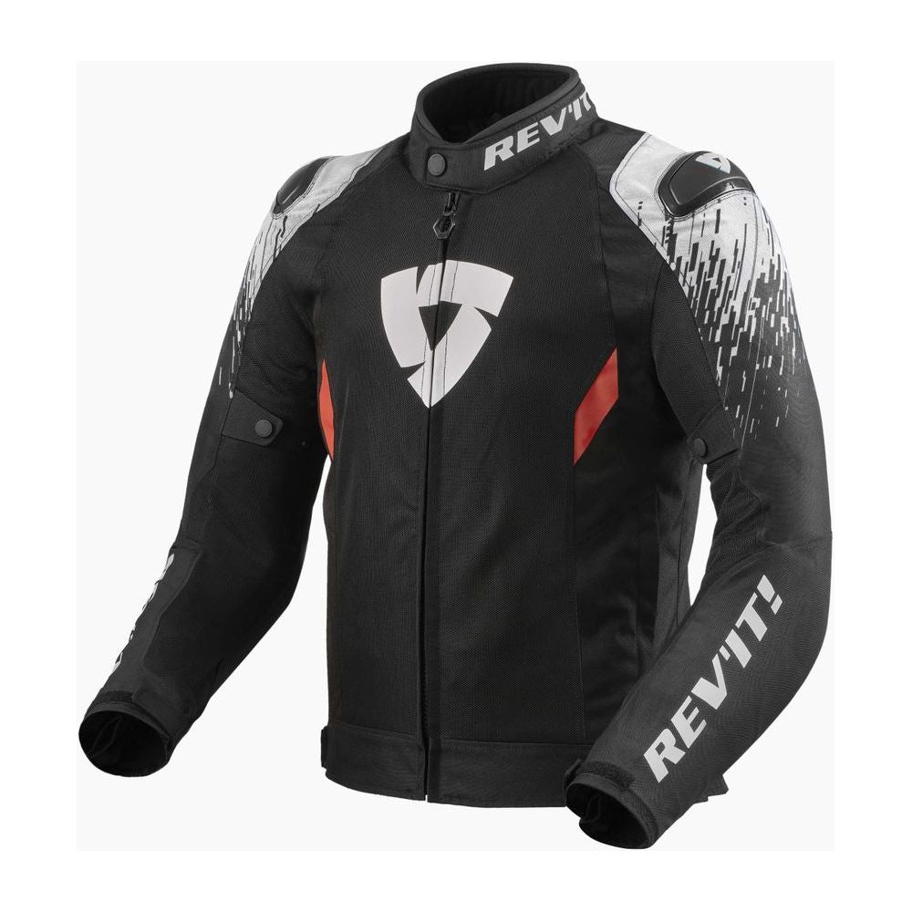 Revit Quantum 2 Air Textile Jacket Black / White