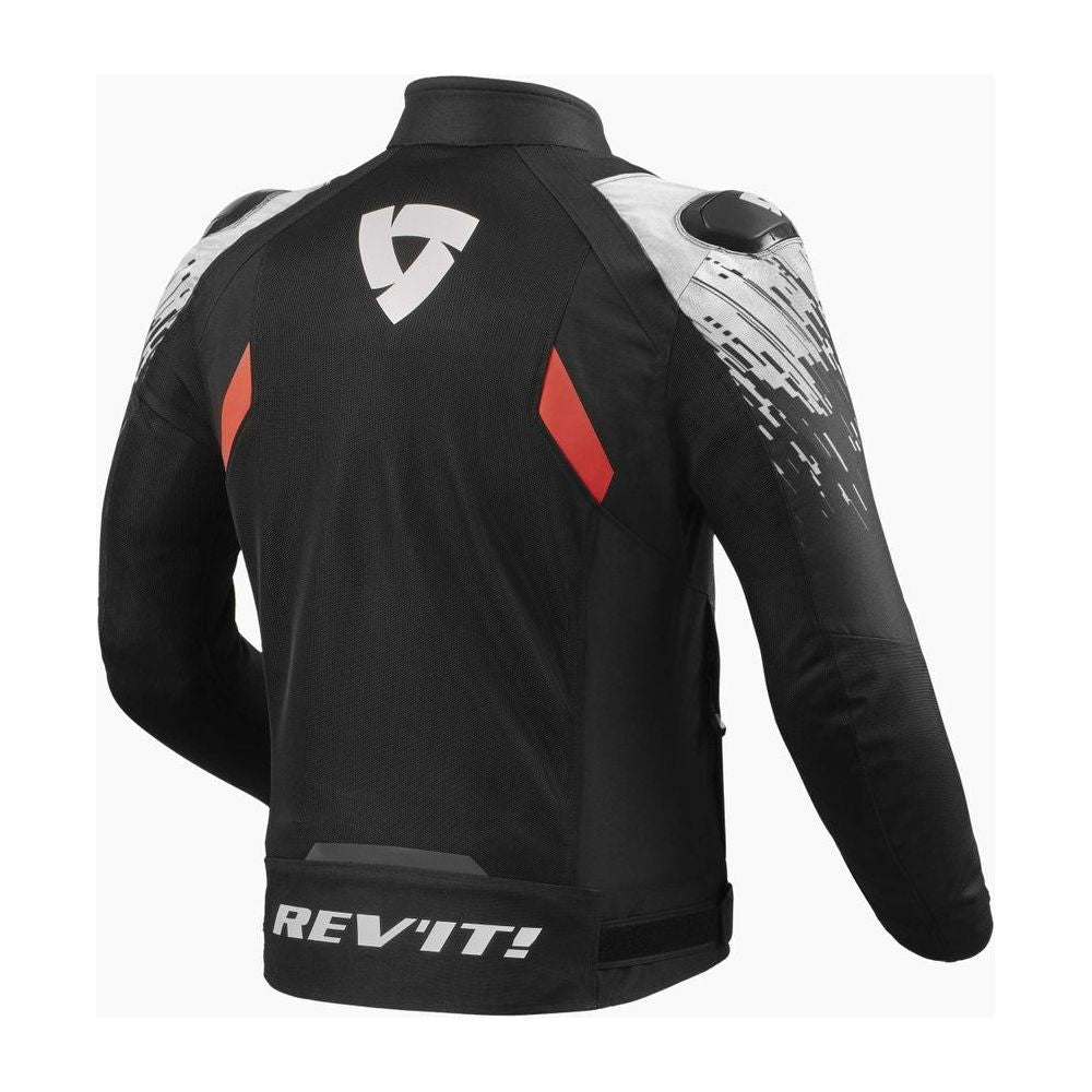 Revit Quantum 2 Air Textile Jacket Black / White