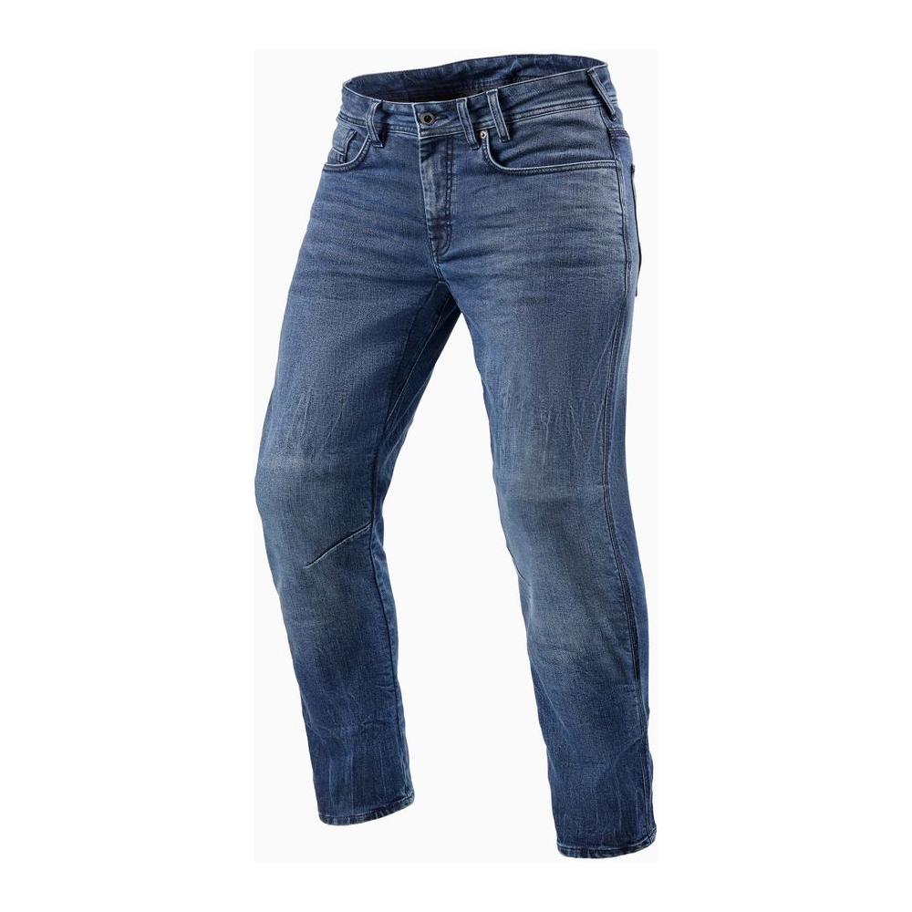 Revit Detroit 2 Tapered Fit Denim Jeans Medium Blue