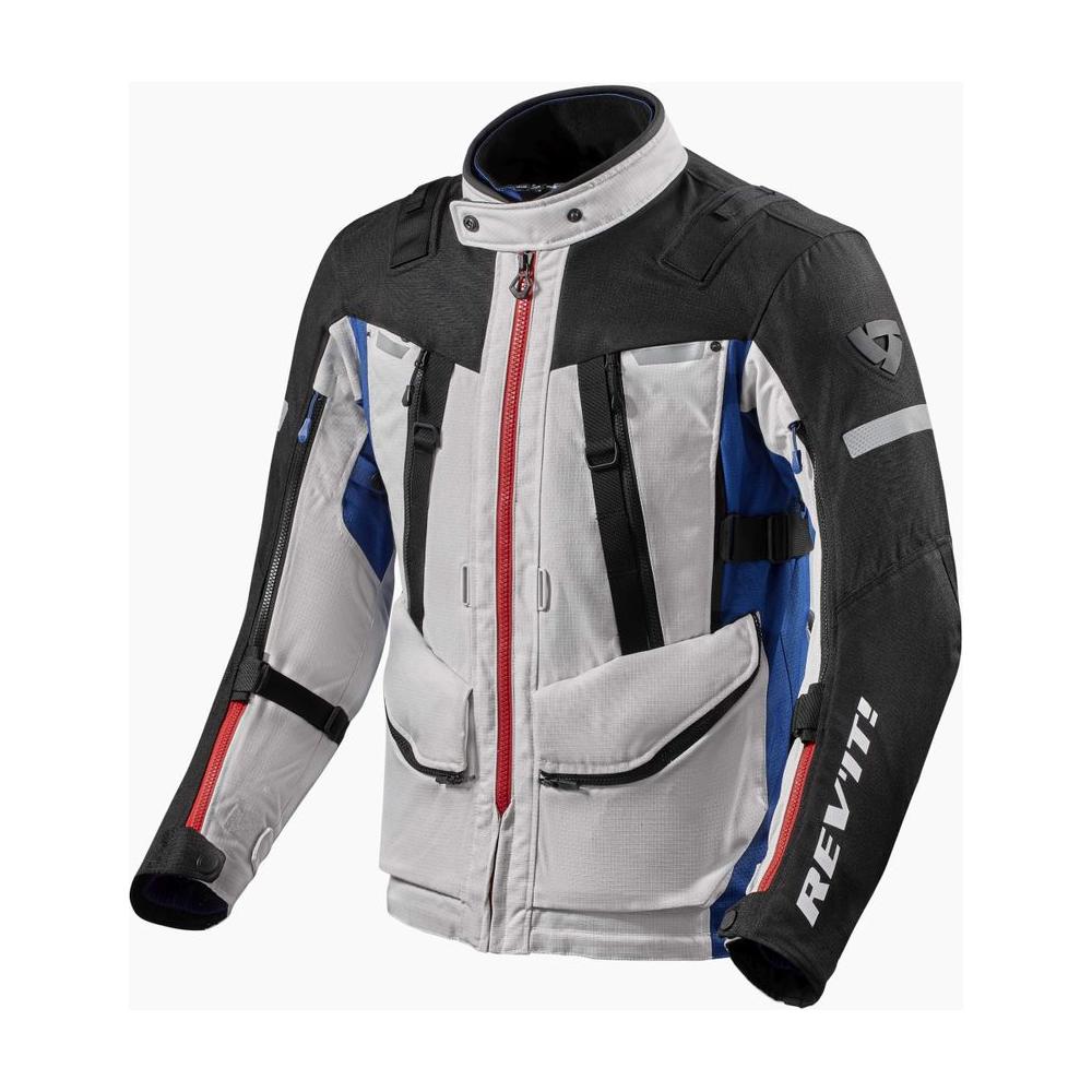 Revit Sand 4 H2O Textile Jacket Silver / Blue