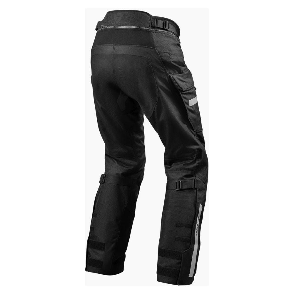 Revit Sand 4 H2O Waterproof Textile Trouser Black - FREE UK Shipping, FREE 365 Day Returns | Moto Central