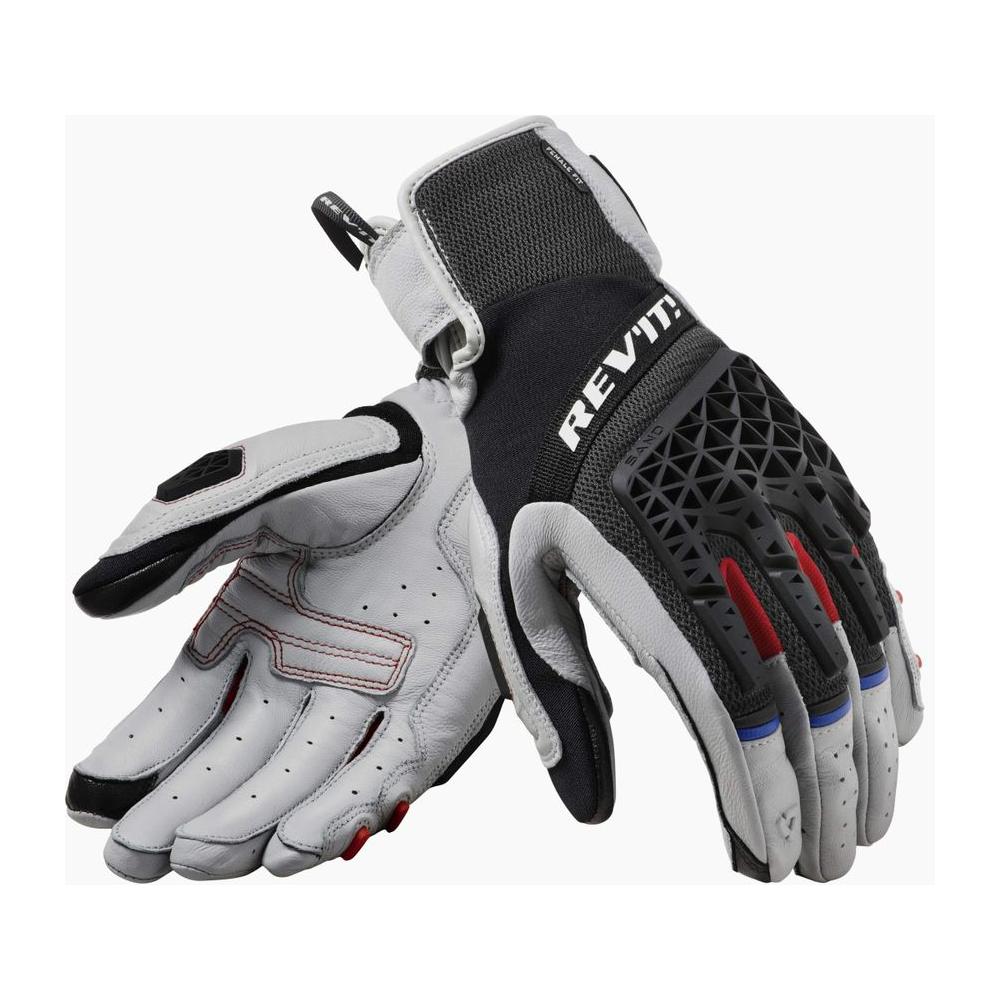 Revit Sand 4 Ladies Textile Gloves Light Grey / Black