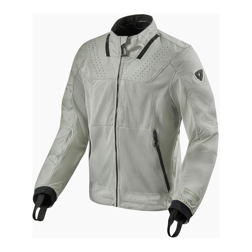 Revit Territory Textile Jacket Mid Grey