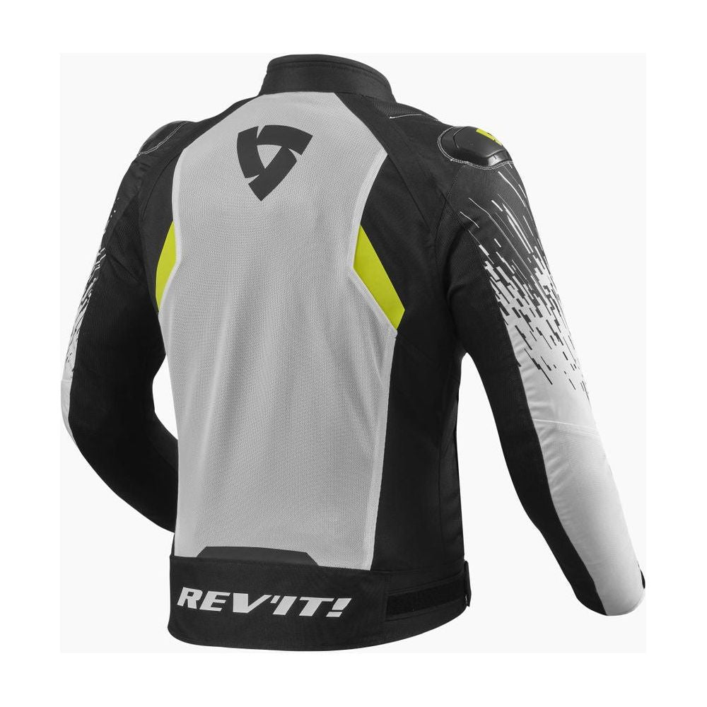 Revit Quantum 2 Air Textile Jacket White / Black