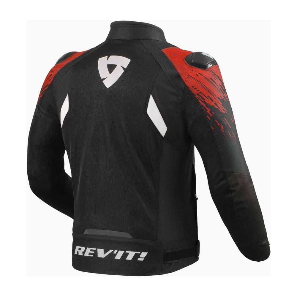 Revit Quantum 2 Air Textile Jacket Black / Red